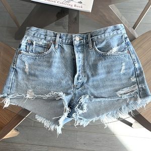 AGOLDE Denim Shorts